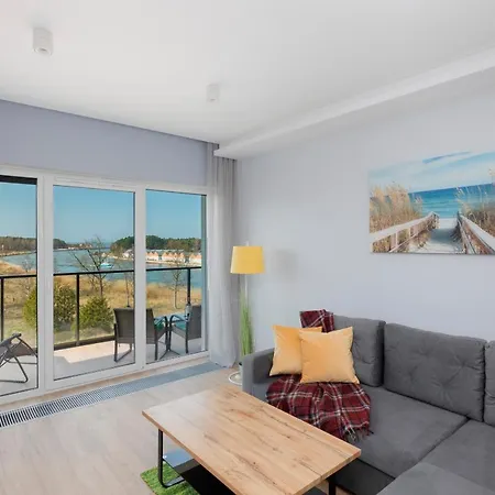 Apartment Wellness & Riverfront With Parking By Renters Dziwnow
