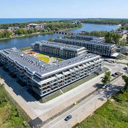 شقة Wellness & Riverfront With Parking By Renters Dziwnów